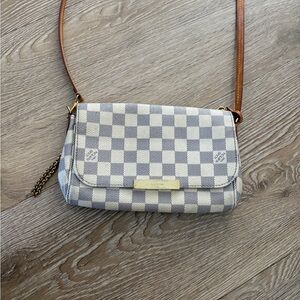 Louis Vuitton Favorite PM Damier Azur Crossbody purse (discontinued)